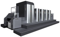 B2-size liquid toner type digital printing offset press