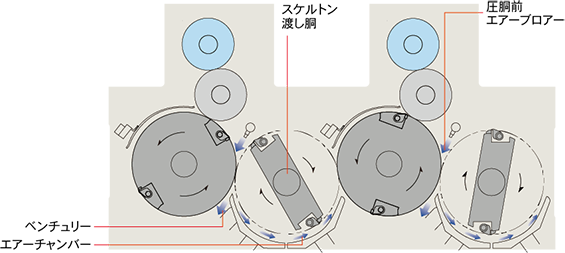 スケルトン渡し胴仕様