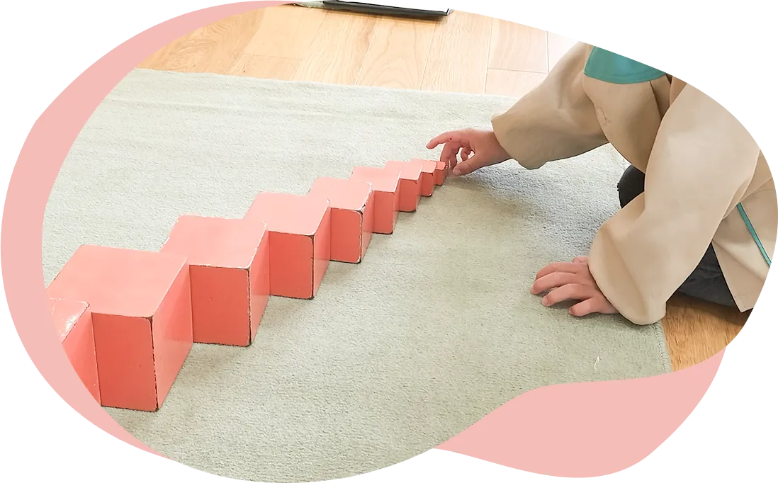 イメージ：園児の感覚教育