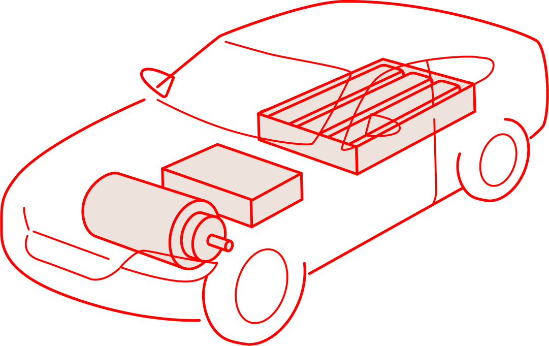 図：一体成型