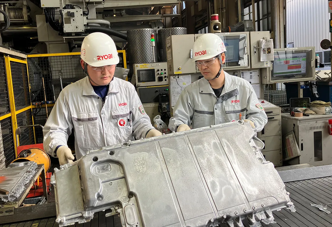 鋳造工程のイメージ